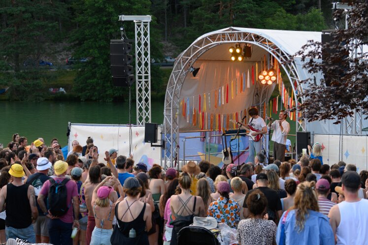 Laurenz Nikolaus am Acoustic Lakeside 2026