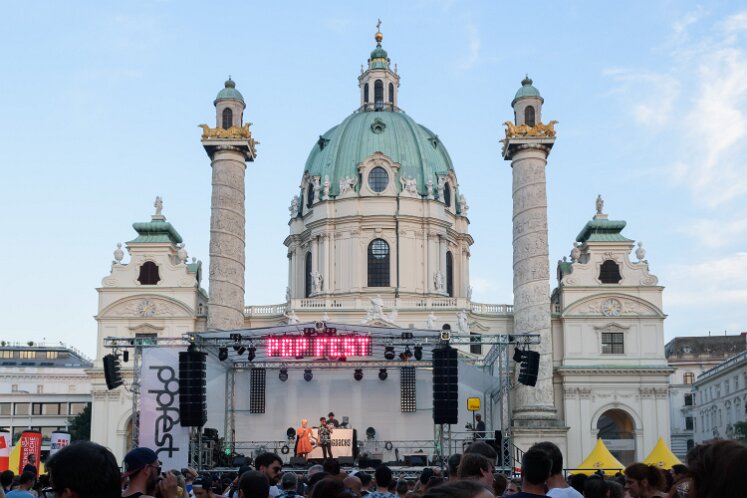 Fotos popfest 2018, Wien Karlsplatz