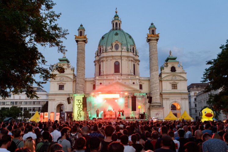 Fotos popfest 2018, Wien Karlsplatz