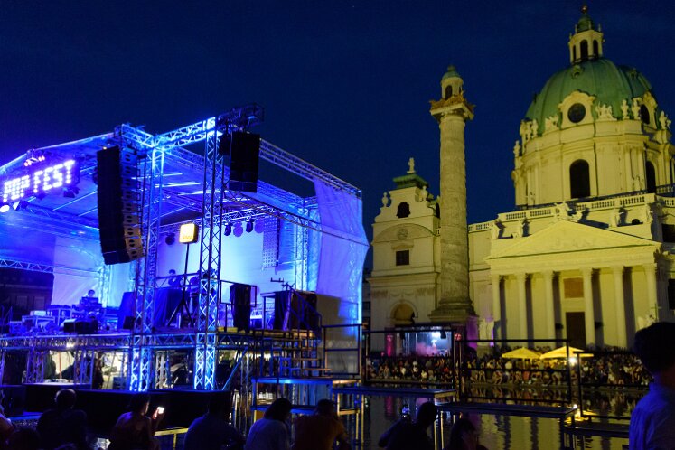 Fotos popfest 2018, Wien Karlsplatz