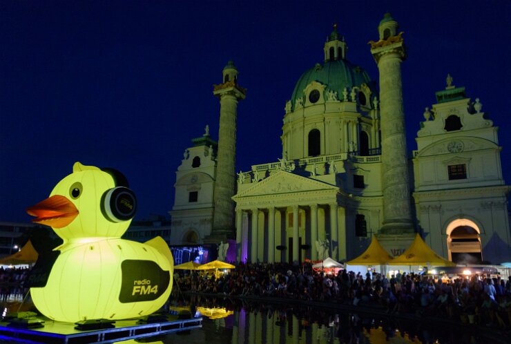 Fotos popfest 2018, Wien Karlsplatz