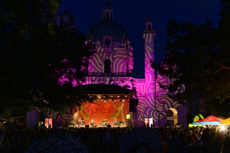 Lusterboden am popfest Wien